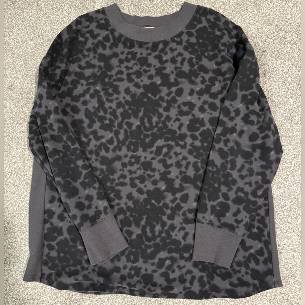 Cheetah print sweater